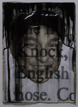 Jaume Plensa, 'Self-Portrait LXVII' (2007) Mixed media on paper, 41 x 30cm