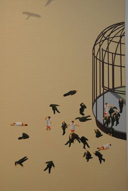 Close up of 'Birds - a' (2006)