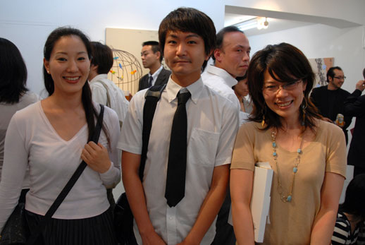 From the Art Fair Tokyo committee: Mai Takeshima, Shunsuke Miyakoshi and Mariko Takano