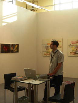 Jeffrey Rosen in Taka Ishii Gallery's booth