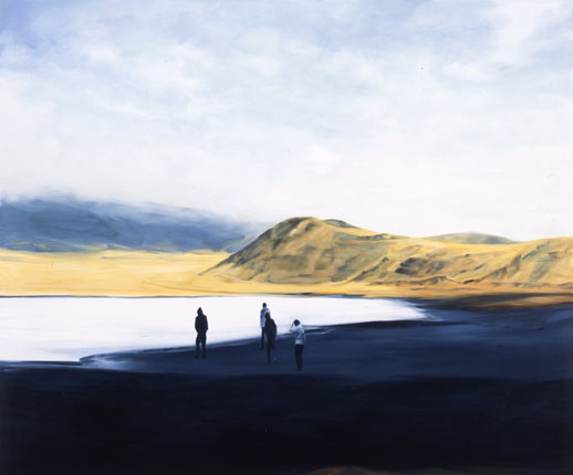 小西真奈、「Dark Lake」(2007) H.162 x W.194 cm, Oil on Canvas