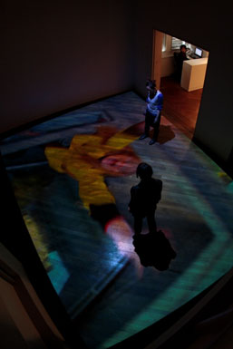 Pipilotti Rist, 'À la belle étoile' ('Under The Sky'), 2007, audio video installation (installation view at the Hara Museum of Contemporary Art, Tokyo)