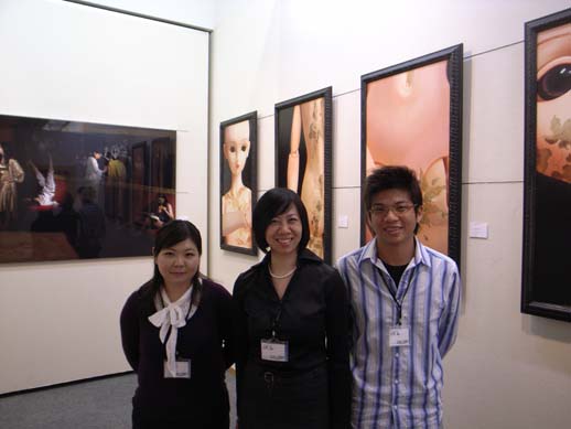 台湾から参加のSoka Art Centerのギャラリストの皆さん