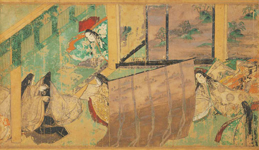 Emaki picture scroll of 'The Tale of Genji'