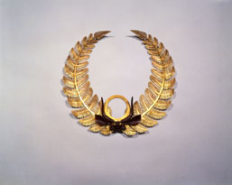 Fern-shaped ornament that was tied to the helmet of Tokugawa Ieyasu's armour