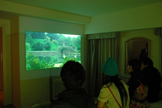 Ota Fine Arts is showing three video works by Takao Minami.