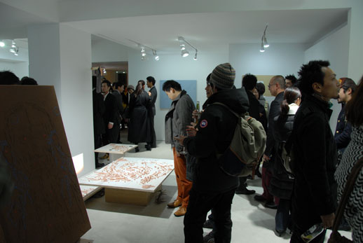 The first floor is taken up by Kodama Gallery, which now has three or four times the amount of exhibition space it had before.