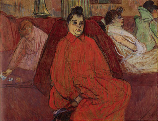 Henri Toulouse-Lautrec, 'In the Salon: The Sofa' (c.1893)