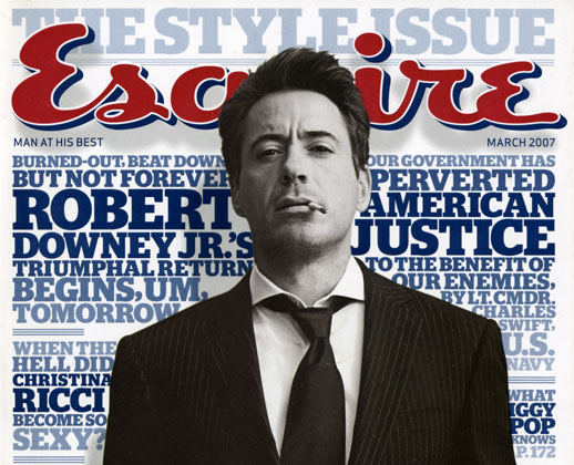 Christian Schwartz's 'Stag' font, commissioned by Esquire magazine