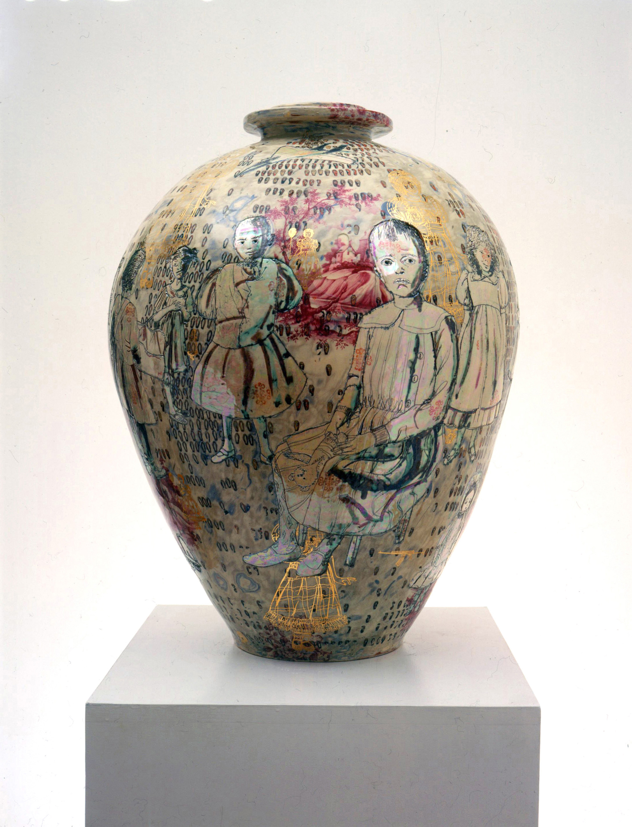 Grayson Perry, 'Golden Ghosts' (2001)<br /><figcaption class=