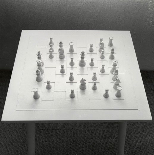 Yoko Ono, 'White Chess Set' (1966)