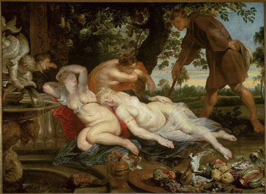 Peter Paul Rubens, 'Cimon and Iphigenia' (c.1617) Oil on canvas, 208 x 282cm