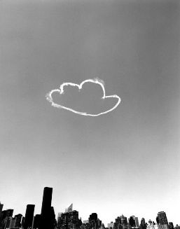 Vik Muniz, 'Cloud Cloud, Manhattan' ('Pictures of Cloud') (2002) Gelatin Silver Print