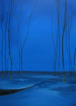 Hiroshi Yoshida, 'Setsugen (Snow Field)' (2009)
Acrylic on panel, 56x40cm