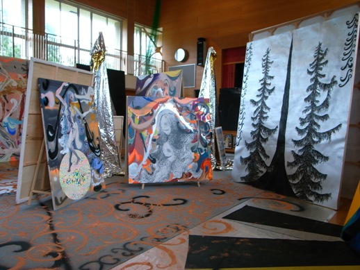 Satoshi Ohno's work at the 2009 Echigo Tsumari Art Triennial.
