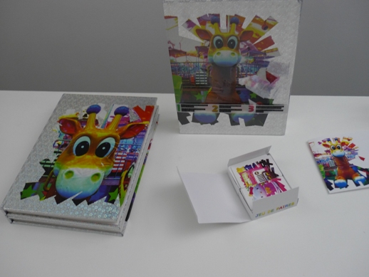 The exhibition also culminated in the release of K-narf's book 'wonderland trip' and some neat playing cards.