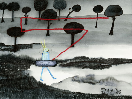 John Lurie, 'You Are Here' (2008)