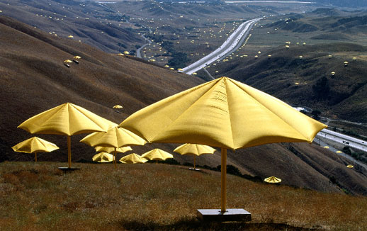 Christo and Jeanne-Claude, 'The Umbrellas, Japan-U.S.A.' (1984-91) (U.S.A. side)