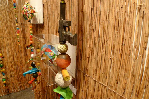 Yodogawa-Technique's work is characterized by its re-used materials.