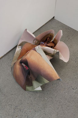 Yuuki Matsumura, 'Almost-Dead Sculpture (Nude)' (2010)
Sheet on steel 45 x 60 x 40 (h) cm
