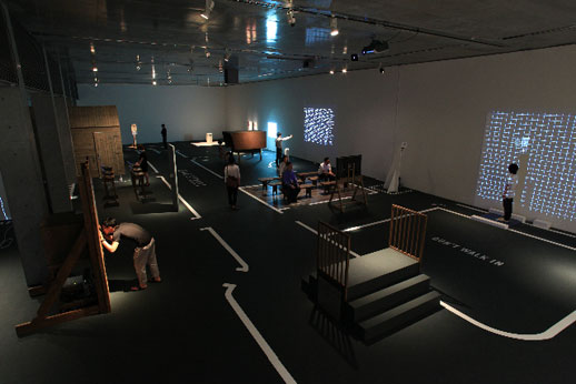 Exhibition view of "The Definition of Self"