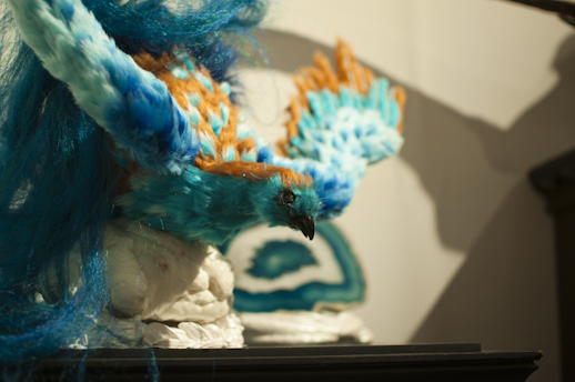 'Blue bird' in Kate Rohde's chamber.