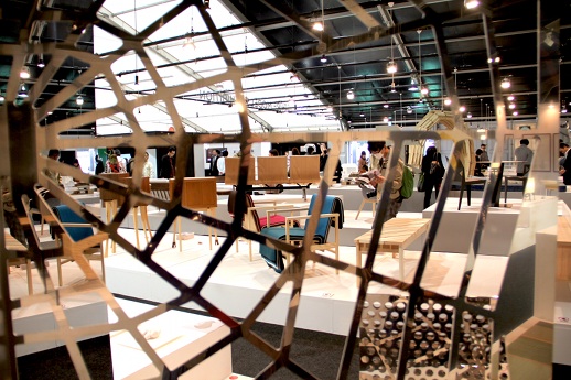 Furniture design seen through a spider's web by Tomoaki Yoneta