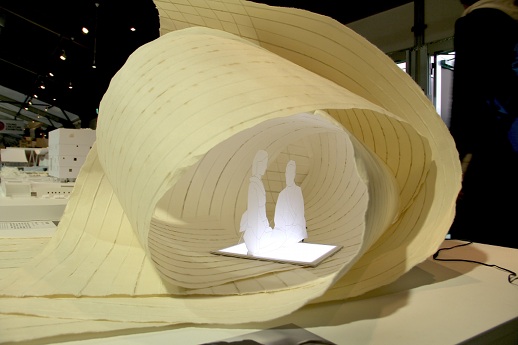 Kiyoshi Sey Takeyama's 'Shi-an/meditation', a design for a hermitage-style room made of paper