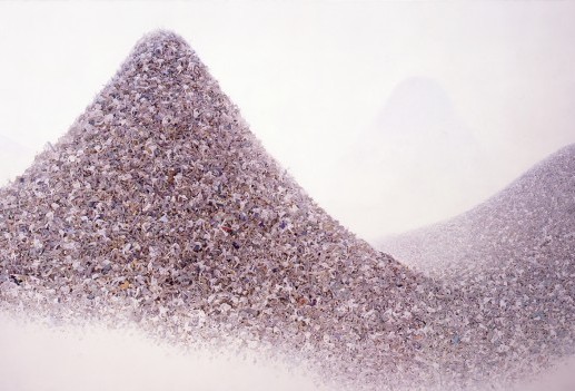 Makoto Aida, 'Ash Color Mountains' (2009-11) Acrylic on canvas, 300 x 700cm