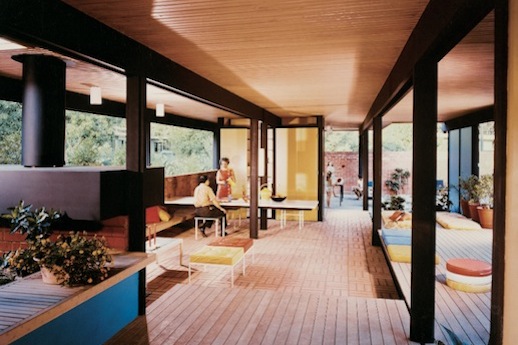 Buff, Straub & Hensman (1955-1961, later Buff, Hensman and Associates), 'Recreation Pavilion, Mirman House', Arcadia (1958)