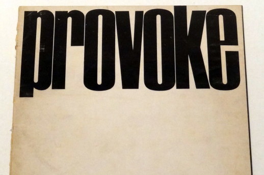 Cover of Provoke Magazine.