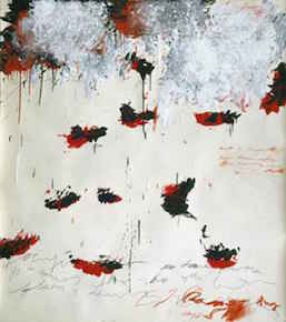 Cy Twombly, 'Petals of Fire' (1989)