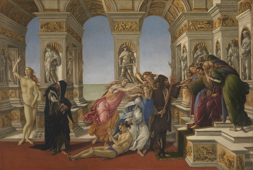 Sandro Botticelli, 'Calumny of Apelles' (ca. 1494–1496)