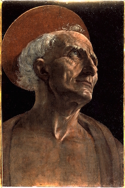 Andrea del Vercocchio, 'Study of a Head of Saint Jerome'