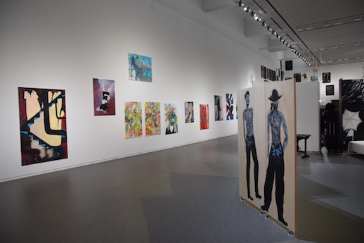 Yohji Yamamoto + Yuka Asakura 'Painting and Weaving Opportunity' Installation View