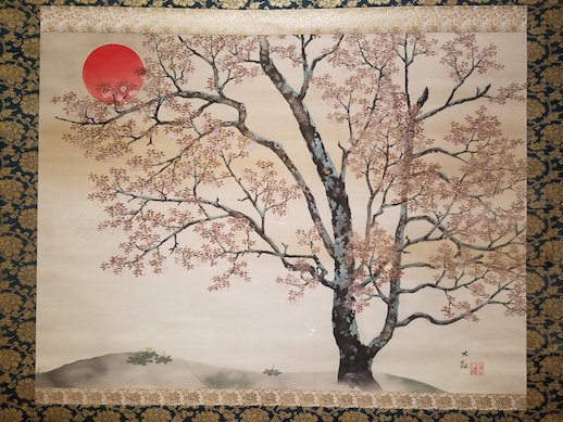 Taikan Yokoyama, 'Spring Morning' (1939) Color on Silk, Yamatane Museum of Art