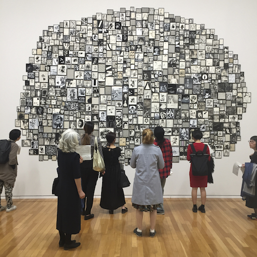 Tomoo Gokita, 'Peekaboo' framed works, installation view