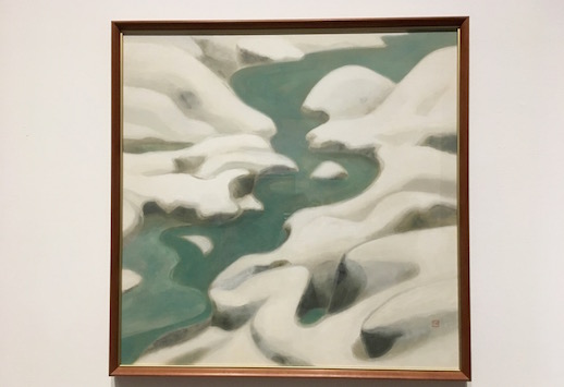 Kaii Higashiyama, 'Nature and Forms – Stream and Snow' (1941)