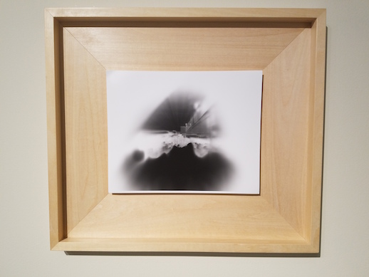 Nozomi Suzuki, ‘Monologue of the Light’ (2018). Gelatin Silver Print. A view though a hole in the wall of the Museum of Contemporary Art, Tokyo.