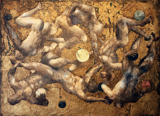 Adam Cooley, 'Heavenly Bodies' (2008), acrylic on linen canvas, 76cm x 56cm