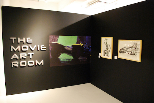 Syd Mead, 'The Movie Art Room', Photo: Paul Heaton