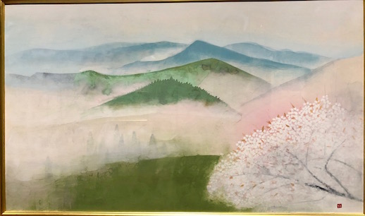 Togyu Okumura, 'Spring in Yoshino' (1977), Yamatane Museum of Art