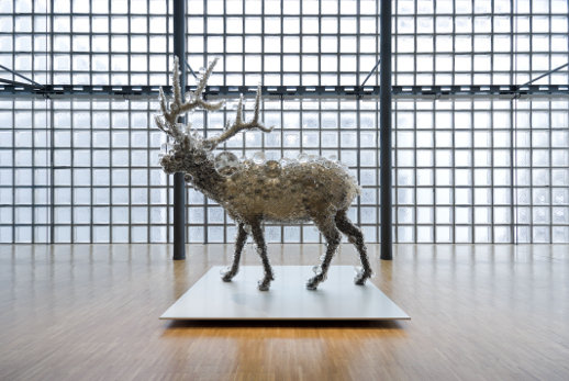 Kohei Nawa, 'Beads: PixCell-Elk#2' (2009) Mixed media
Part of 'L_B_S' at Maison Hermès, June 19 to September 23 2009.