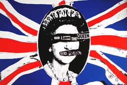 Jamie Reid《Union Jack God save The Queen》