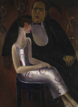 フリッツ・ファン・デン・ベルヘ 《ポール＝グスターヴ・ファン・ヘックとその妻ノリンの肖像》