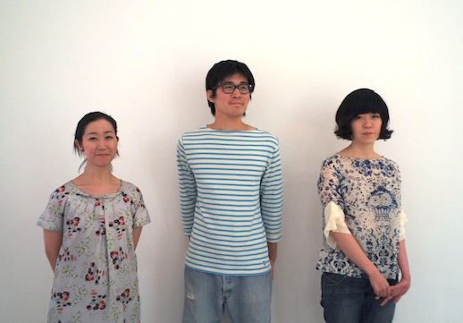 左から、ジョミ・キムさん、久門剛史さん、川村麻純さん
