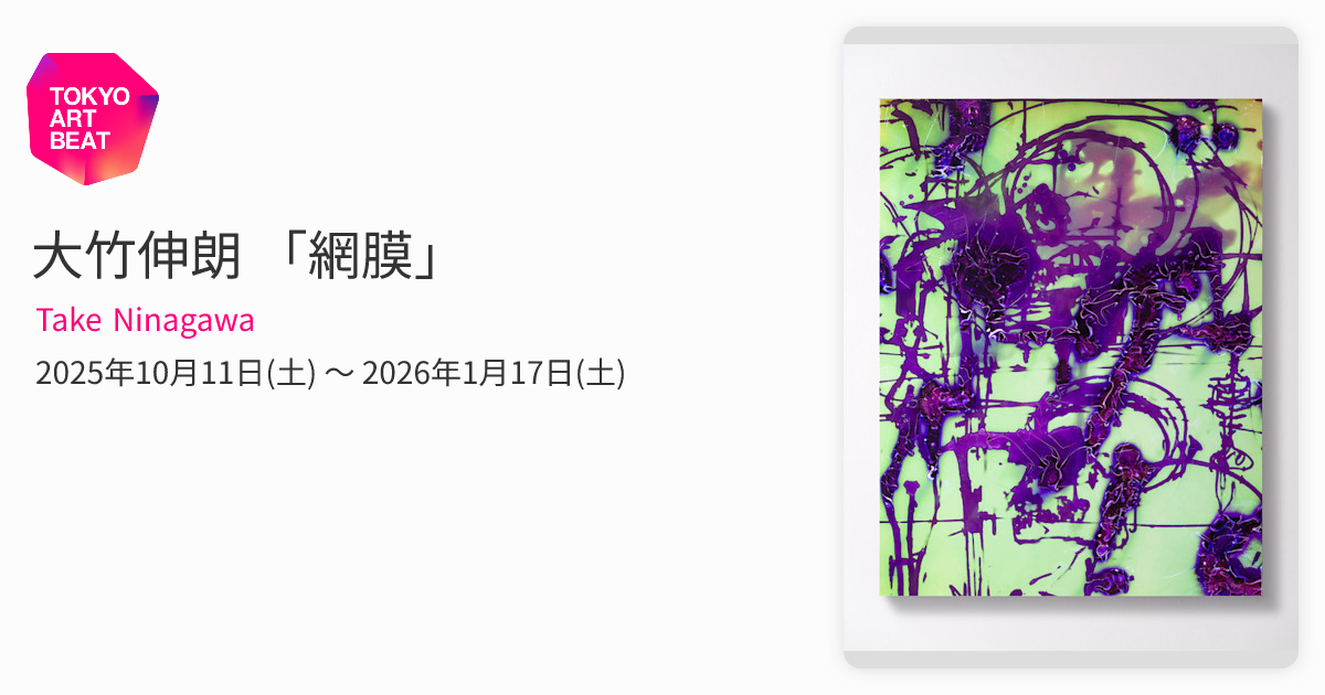 大竹伸朗 「網膜」 （Take Ninagawa） ｜Tokyo Art Beat