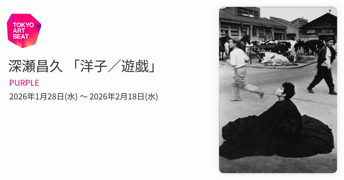 深瀬昌久 「洋子／遊戯」 （PURPLE） ｜Tokyo Art Beat