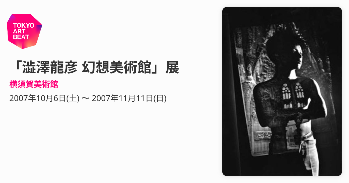 澁澤龍彦 幻想美術館」展 （横須賀美術館） ｜Tokyo Art Beat