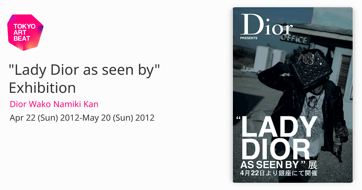 Lady Dior as seen by